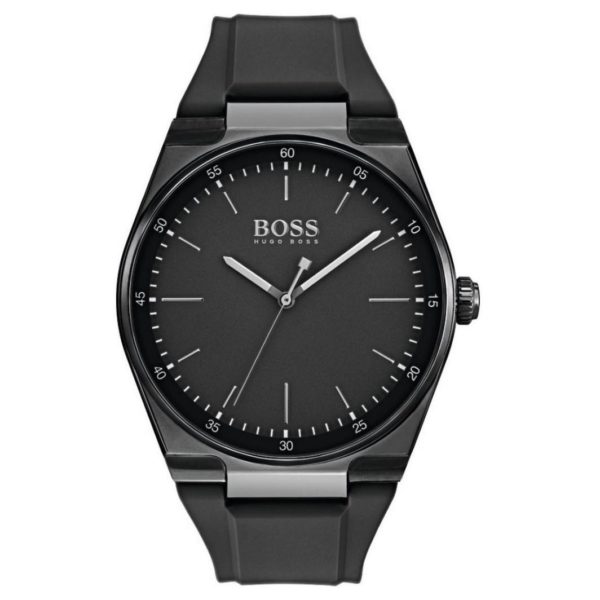 Hugo Boss Magnitude Watch For Men with Black Rubber Strap Hugo Boss Magnitude Watch For Men with Black Rubber Strap