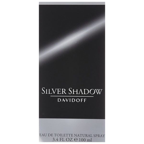 Davidoff Silver Shadow Perfume For Men 100ml Eau de Toilette Davidoff Silver Shadow Perfume For Men 100ml Eau de Toilette
