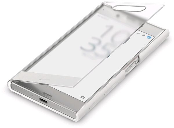 Sony SCTF10 Style Touch Flip Cover For Xperia XZ White Sony SCTF10 Style Touch Flip Cover For Xperia XZ White
