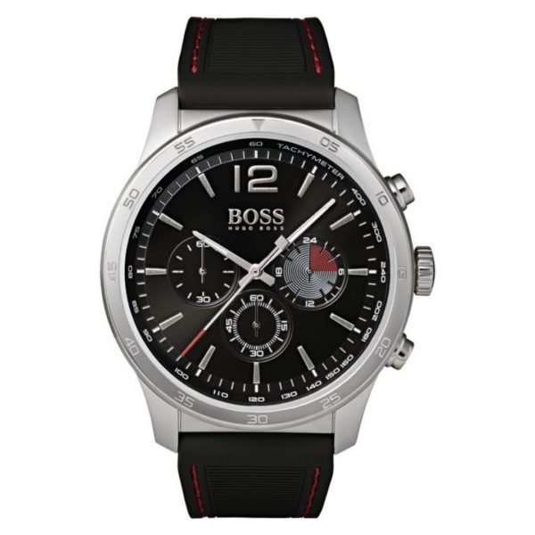 Hugo Boss The Professional Watch For Men with Black Rubber Strap Hugo Boss The Professional Watch For Men with Black Rubber Strap