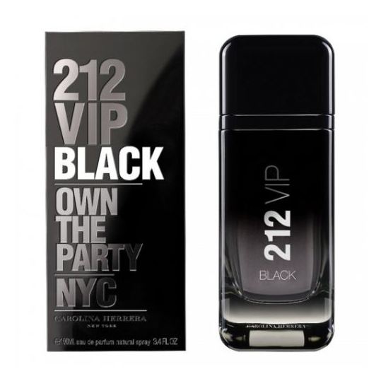 Carolina Herrera 212 Vip Black Perfume For Men 100ml Eau de Parfum Carolina Herrera 212 Vip Black Perfume For Men 100ml Eau de Parfum
