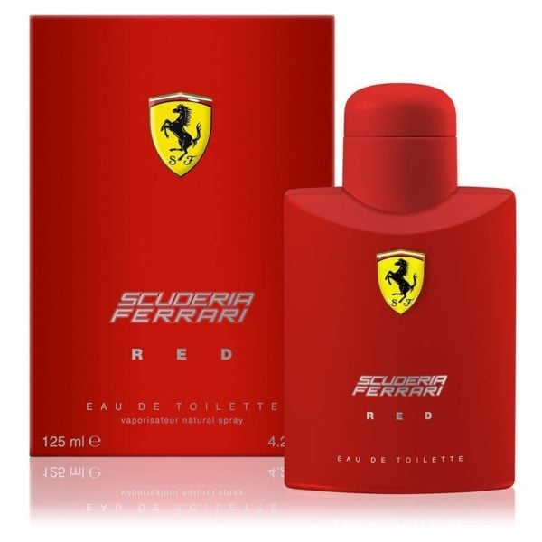 Ferrari Scuderia Red Perfume For Men 125ml Eau de Toilette Ferrari Scuderia Red Perfume For Men 125ml Eau de Toilette