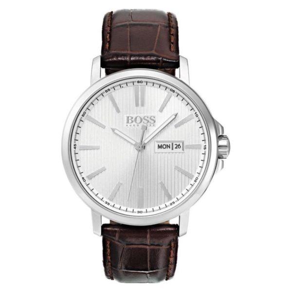 Hugo Boss The James Watch For Men with Brown Leather Strap Hugo Boss The James Watch For Men with Brown Leather Strap