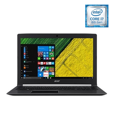 Acer Aspire 5 Laptop - Core i7 1.80GHz 12GB 1TB 2GB Win10 15.6inch FHD Black Acer Aspire 5 Laptop - Core i7 1.80GHz 12GB 1TB 2GB Win10 15.6inch FHD Black