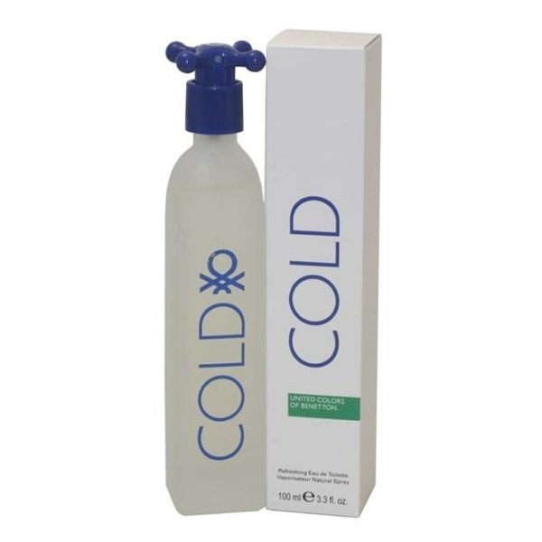 United Colors Of Benetton Cold Perfume For Men 100ml Eau de Toilette United Colors Of Benetton Cold Perfume For Men 100ml Eau de Toilette