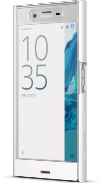 Sony SCTF10 Style Touch Flip Cover For Xperia XZ White Sony SCTF10 Style Touch Flip Cover For Xperia XZ White