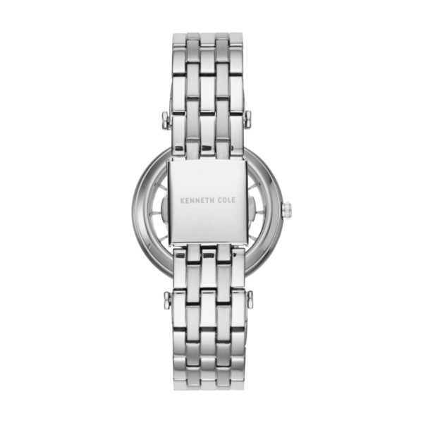 Kenneth Cole Transparency Watch For Women with Silver Stainless Steel Bracelet Kenneth Cole Transparency Watch For Women with Silver Stainless Steel Bracelet