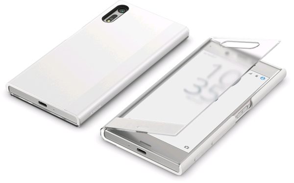 Sony SCTF10 Style Touch Flip Cover For Xperia XZ White Sony SCTF10 Style Touch Flip Cover For Xperia XZ White