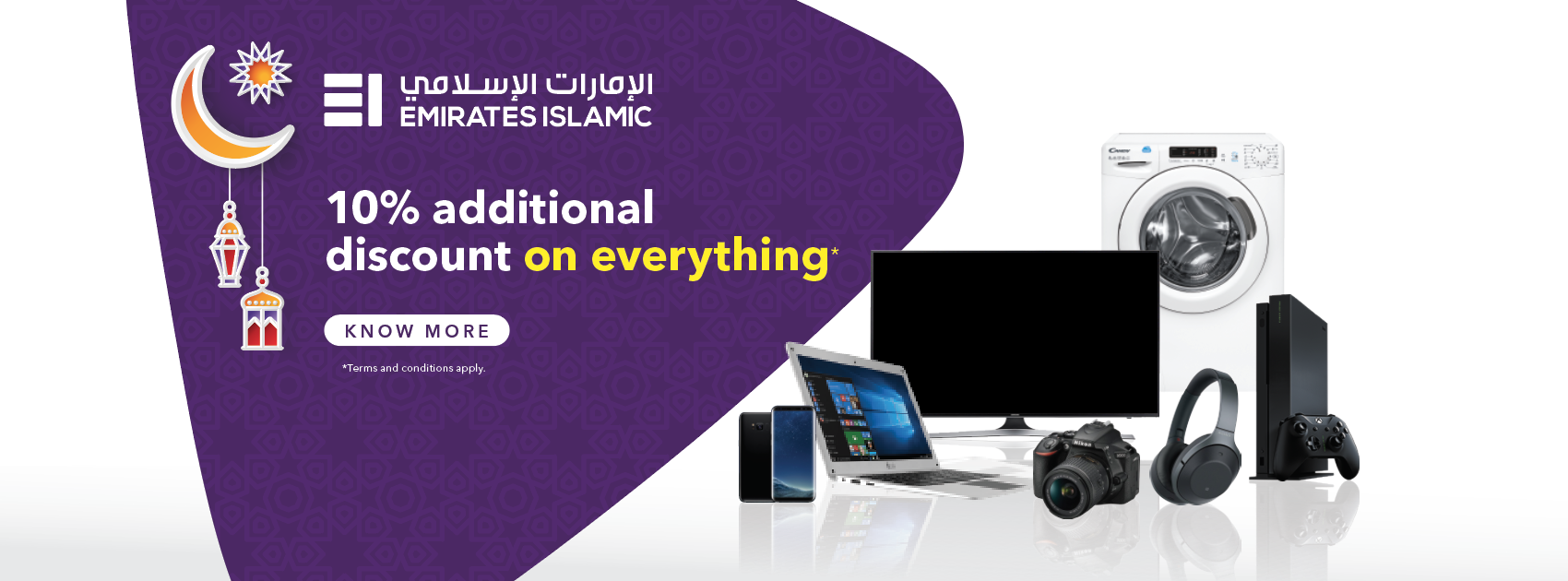 Emirates-Islamic-10% Additional-Discount-On-Electronic-Items