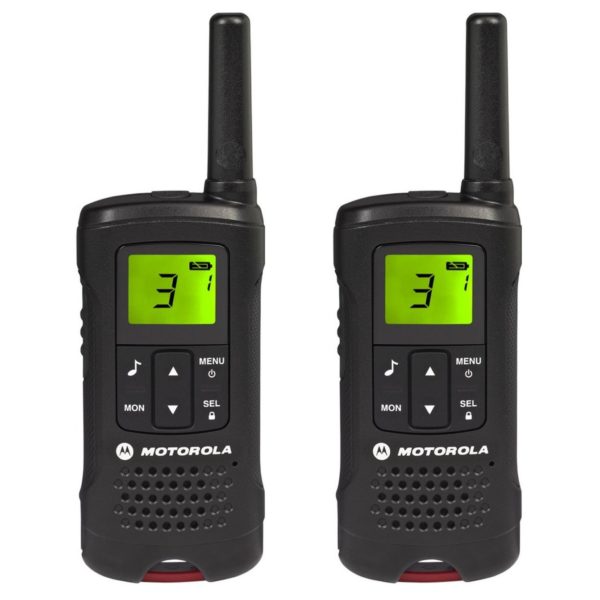Motorola TLKRT60 P14MAB03A1AV Walkie Talkie Black Twin Pack & Charger Motorola TLKRT60 P14MAB03A1AV Walkie Talkie Black Twin Pack & Charger
