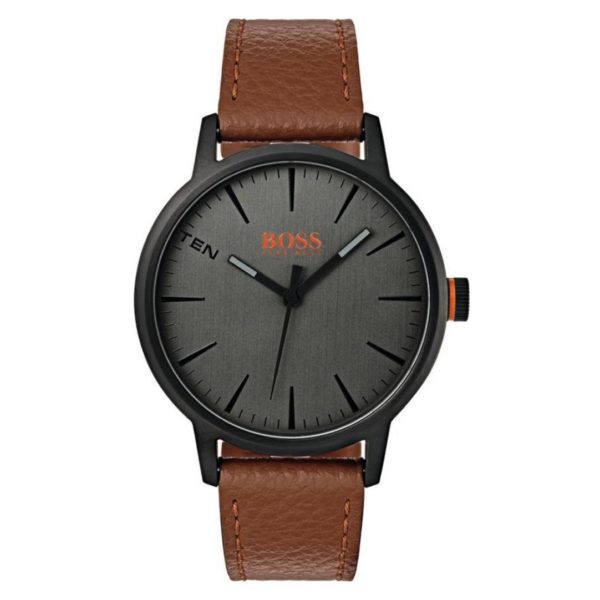 Hugo Boss Copenhagen Watch For Men with Light Brown Leather Strap Hugo Boss Copenhagen Watch For Men with Light Brown Leather Strap