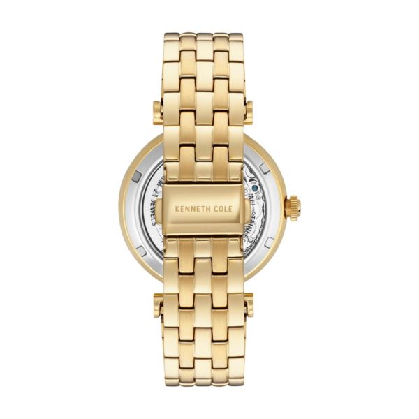 Kenneth Cole Automatic Watch For Women with Gold Hamilton Gold Stainless Steel Bracelet Kenneth Cole Automatic Watch For Women with Gold Hamilton Gold Stainless Steel Bracelet