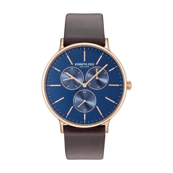 Kenneth Cole New York Watch For Men with Brown Leather Strap Kenneth Cole New York Watch For Men with Brown Leather Strap
