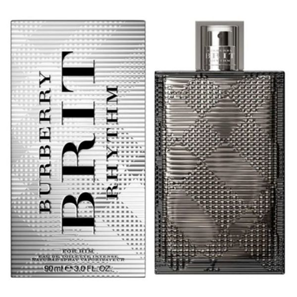 Burberry Brit Rhythm Intense Perfume For Men 90ml Eau de Toilette Burberry Brit Rhythm Intense Perfume For Men 90ml Eau de Toilette