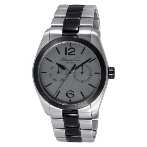 Kenneth Cole New York Classic Watch For Men with Silver Stainless Steel Strap Kenneth Cole New York Classic Watch For Men with Silver Stainless Steel Strap