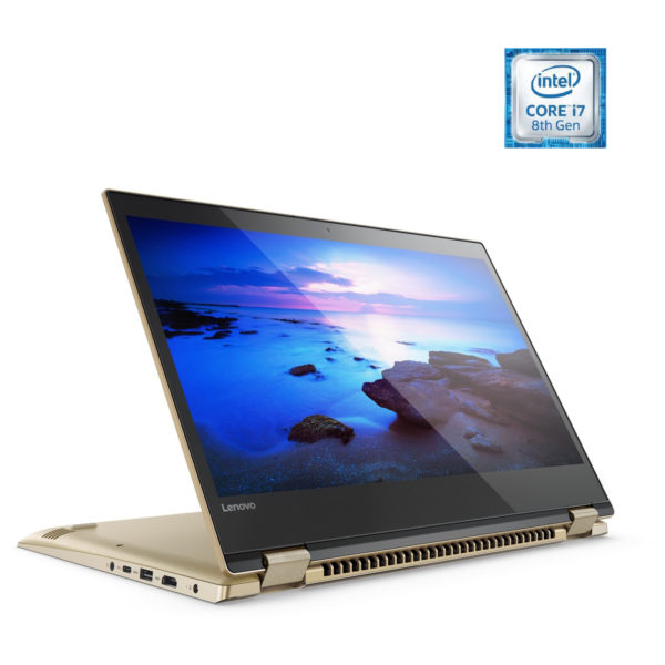 Lenovo Yoga 520 Convertible Touch Laptop - Core i7 1.8GHz 16GB 1TB 2GB Win10 14inch FHD Gold Lenovo Yoga 520 Convertible Touch Laptop - Core i7 1.8GHz 16GB 1TB 2GB Win10 14inch FHD Gold