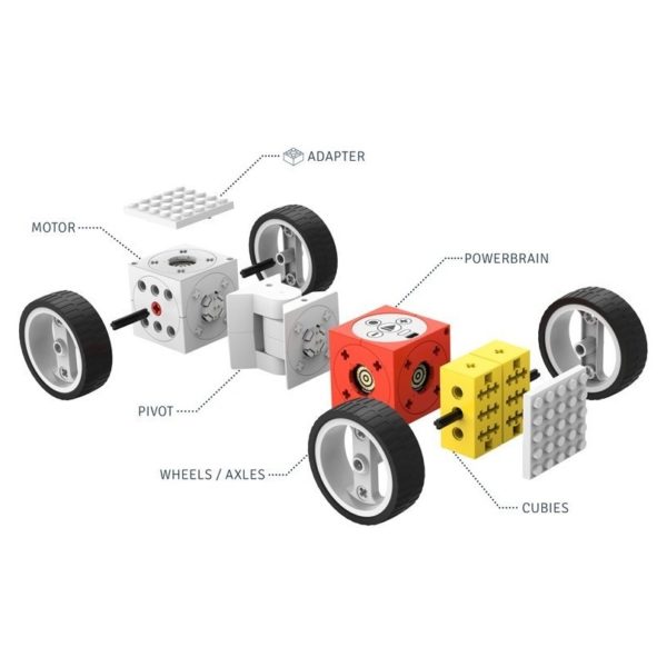 Tinkerbots Wheeler Robot Toy Set 00015 Tinkerbots Wheeler Robot Toy Set 00015