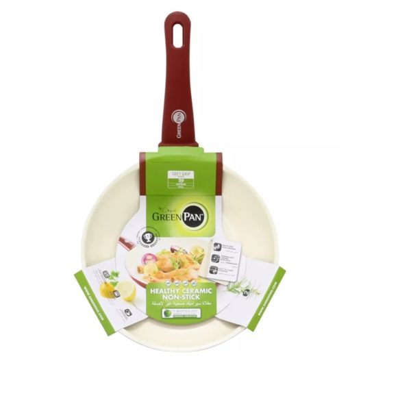 Greenpan Soft Grip Aluminum Ceramic Non Stick Fry Pan 30cm GP1184 Greenpan Soft Grip Aluminum Ceramic Non Stick Fry Pan 30cm GP1184