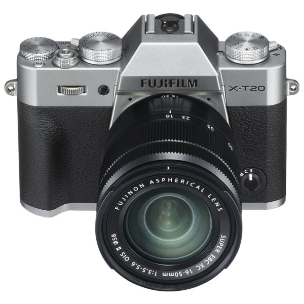 Fujifilm X-T20 Mirrorless Digital Camera Body Silver + XC 16-50mm f/3.5-5.6 OIS II Lens Kit Fujifilm X-T20 Mirrorless Digital Camera Body Silver + XC 16-50mm f/3.5-5.6 OIS II Lens Kit