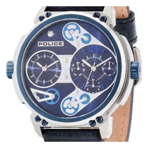 Police P 14693JSTBL-03 Steampunk Mens Watch Police P 14693JSTBL-03 Steampunk Mens Watch