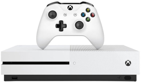 Microsoft Xbox One S 1TB Gaming Console White + Halo Wars 2 Game + 3 Months Live Gold Membership Microsoft Xbox One S 1TB Gaming Console White + Halo Wars 2 Game + 3 Months Live Gold Membership