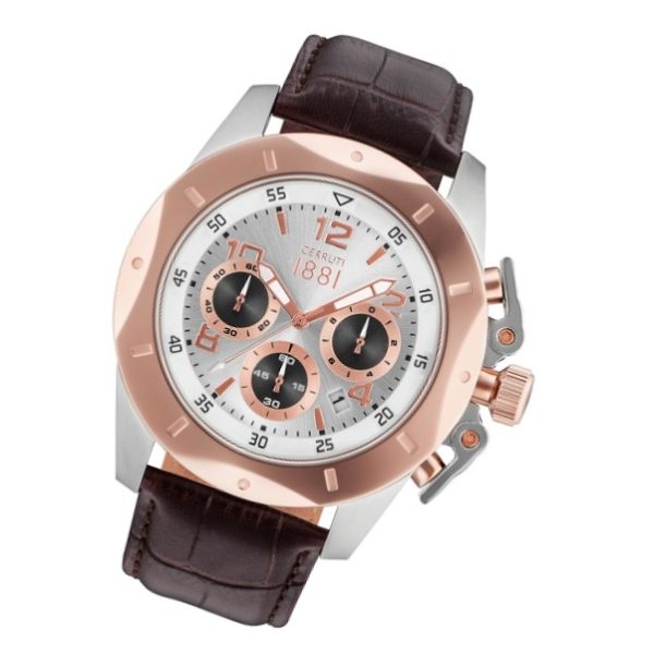 Cerruti 1881 CRWA182STR04BR Pusiano Mens Watch Cerruti 1881 CRWA182STR04BR Pusiano Mens Watch