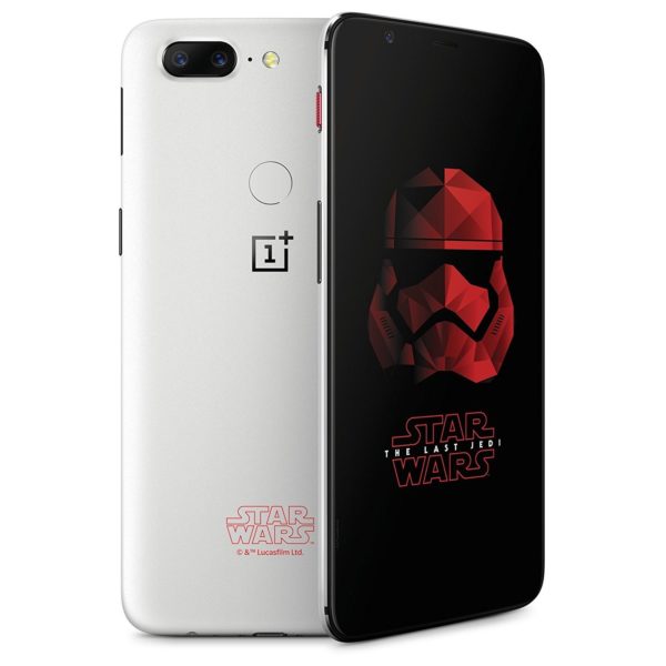 OnePlus 5T (Star Wars Limited Edition) 128GB Sandstone White 4G LTE Dual Sim Smartphone -A5010 OnePlus 5T (Star Wars Limited Edition) 128GB Sandstone White 4G LTE Dual Sim Smartphone -A5010
