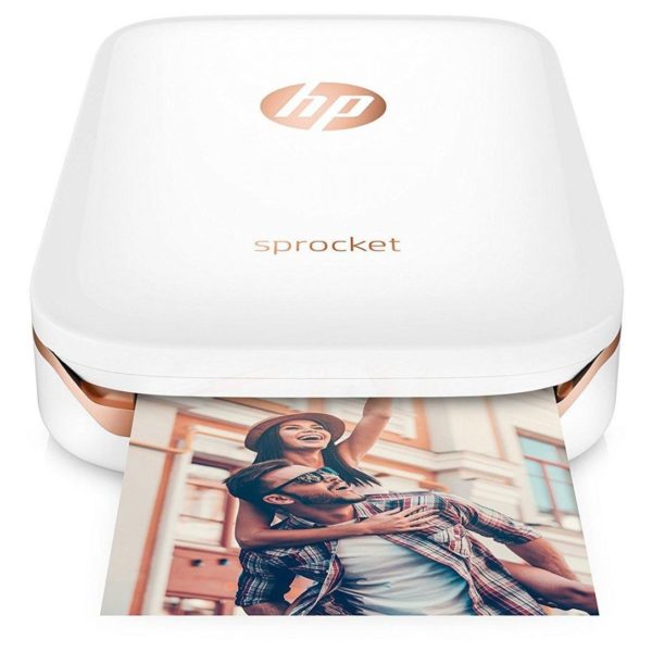 HP Sprocket Bluetooth Photo Printer White HP Sprocket Bluetooth Photo Printer White