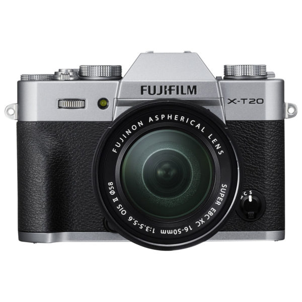 Fujifilm X-T20 Mirrorless Digital Camera Body Silver + XC 16-50mm f/3.5-5.6 OIS II Lens Kit Fujifilm X-T20 Mirrorless Digital Camera Body Silver + XC 16-50mm f/3.5-5.6 OIS II Lens Kit