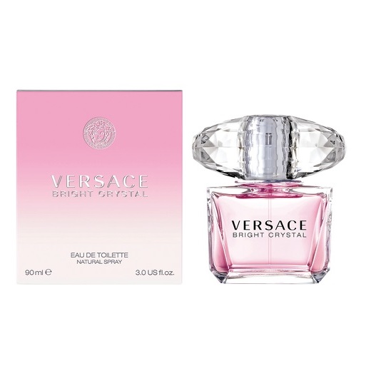Versace Bright Crystal Perfume For Women 90ml Eau de Toilette + Versace Dylan Blue Perfume For Men 100ml Eau de Toilette Versace Bright Crystal Perfume For Women 90ml Eau de Toilette + Versace Dylan Blue Perfume For Men 100ml Eau de Toilette