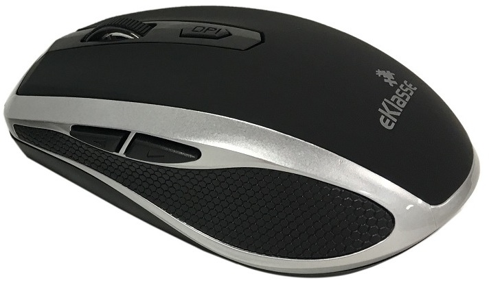 Eklasse EKWLM04 Wireless Optical Mouse 2.4G Black/Silver