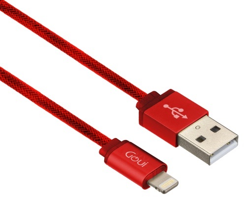 Goui GLC8PINRD Lightning cable to USB- Red Goui GLC8PINRD Lightning cable to USB- Red