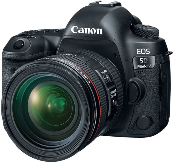 Canon EOS 5D Mark IV DSLR Camera Black With 24-70mm F/4L IS USM Lens Canon EOS 5D Mark IV DSLR Camera Black With 24-70mm F/4L IS USM Lens