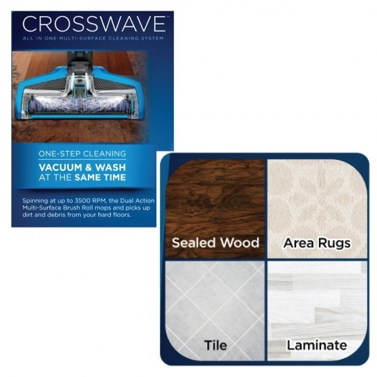 Bissell Crosswave Vacuum Cleaner 1713 Bissell Crosswave Vacuum Cleaner 1713