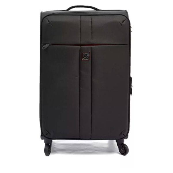 Eminent Soft Trolley Luggage Bag Black 24inch - V610124BLK Eminent Soft Trolley Luggage Bag Black 24inch - V610124BLK