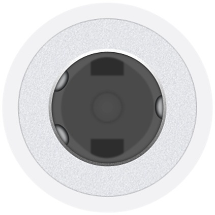 Apple MMX62ZM/A Lightning To 3.5 mm Headphone Jack Adapter Apple MMX62ZM/A Lightning To 3.5 mm Headphone Jack Adapter