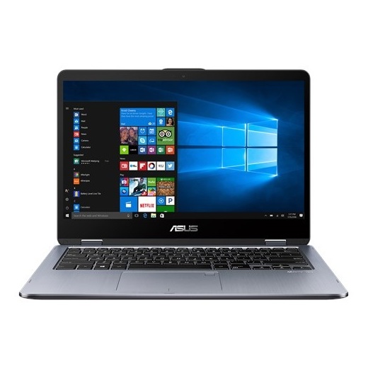 Asus VivoBook Flip 14 TP410UF Convertible Touch Laptop - Core i5 1.6GHz 6GB 1TB 2GB Win10 14inch FHD Grey Asus VivoBook Flip 14 TP410UF Convertible Touch Laptop - Core i5 1.6GHz 6GB 1TB 2GB Win10 14inch FHD Grey