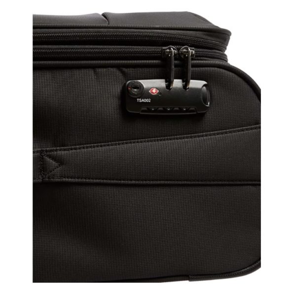 Eminent Soft Trolley Luggage Bag Black 24inch - V610124BLK Eminent Soft Trolley Luggage Bag Black 24inch - V610124BLK