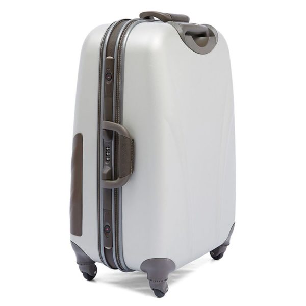 Eminent E8W225WHT ABS Spinner Trolley Luggage Bag Ivory White 25inch Eminent E8W225WHT ABS Spinner Trolley Luggage Bag Ivory White 25inch