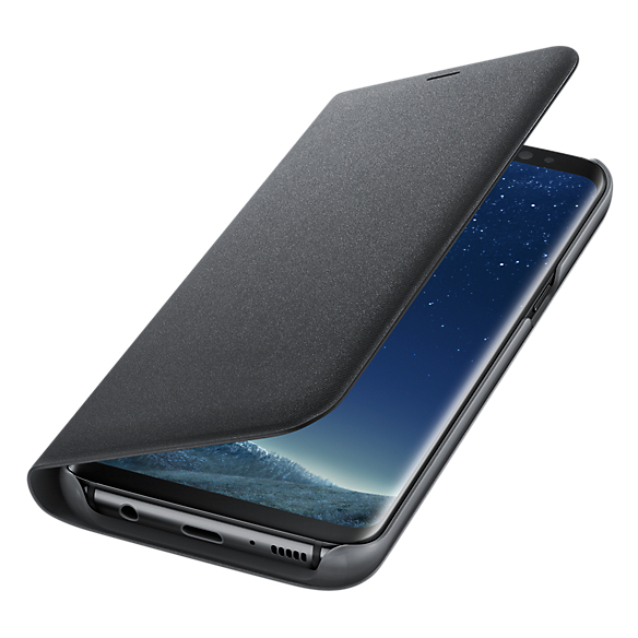 Samsung Flip Cover Black For Galaxy S8+ Samsung Flip Cover Black For Galaxy S8+