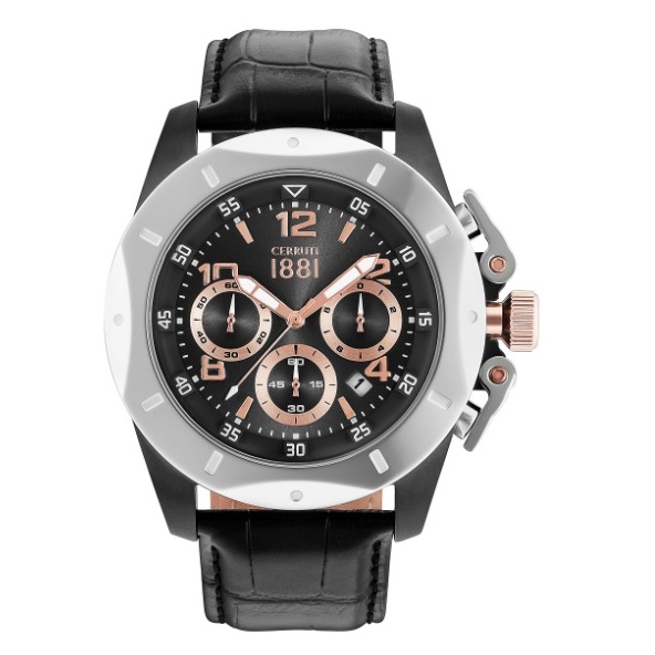 Cerruti 1881 CRWA182SBS02BK Pusiano Mens Watch Cerruti 1881 CRWA182SBS02BK Pusiano Mens Watch