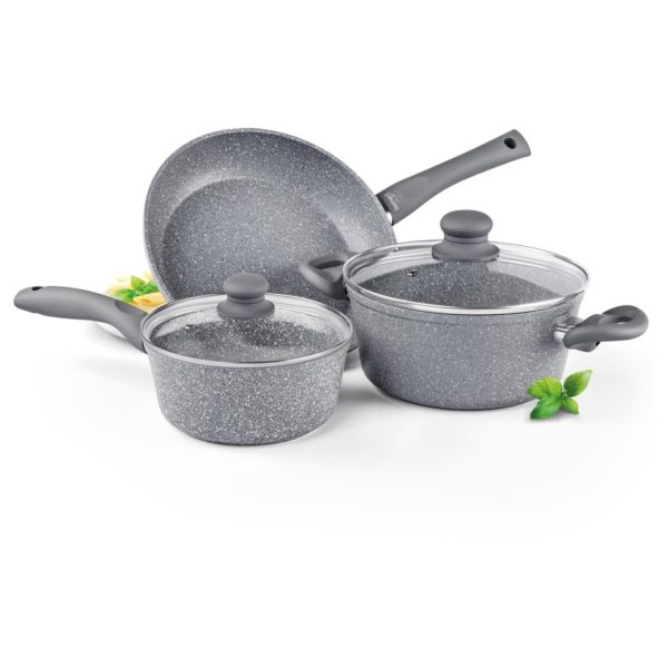 Lamart Stone Cooking Set 5Pcs Grey LT1095 Lamart Stone Cooking Set 5Pcs Grey LT1095