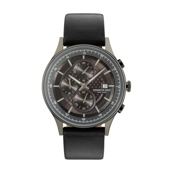 Kenneth Cole New York Watch For Men with Leather Strap Kenneth Cole New York Watch For Men with Leather Strap