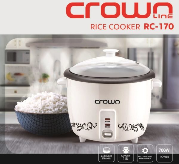 Crownline Rice Cooker RC170 Crownline Rice Cooker RC170