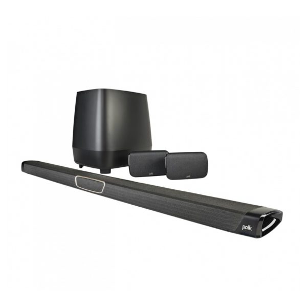 Polk Audio 5.1 Home Theater Soundbar with Wireless Subwoofer and Wireless Surround Speakers Polk Audio 5.1 Home Theater Soundbar with Wireless Subwoofer and Wireless Surround Speakers