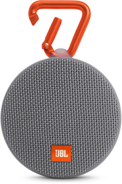 JBL CLIP 2 Waterproof Portable Bluetooth Speaker Grey JBL CLIP 2 Waterproof Portable Bluetooth Speaker Grey