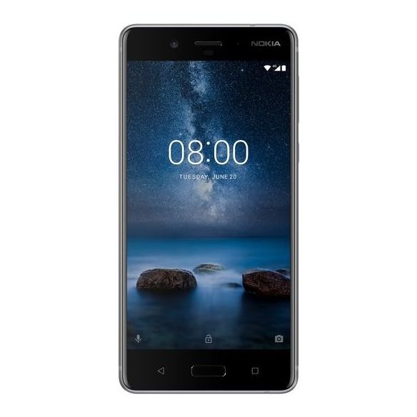 Nokia 8 TA1004 4G Dual Sim Smartphone 64GB Steel Nokia 8 TA1004 4G Dual Sim Smartphone 64GB Steel