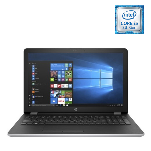 HP 15-BS133NE Laptop - Core i5 1.6GHz 6GB 1TB 2GB Win10 15.6inch FHD Silver HP 15-BS133NE Laptop - Core i5 1.6GHz 6GB 1TB 2GB Win10 15.6inch FHD Silver