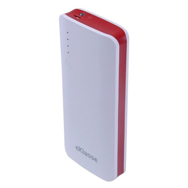 Eklasse EKPB0804BXM Power Bank 8000mAh Black/Red + EKPB0804BXM Power Bank 8000mAh White/Red Eklasse EKPB0804BXM Power Bank 8000mAh Black/Red + EKPB0804BXM Power Bank 8000mAh White/Red
