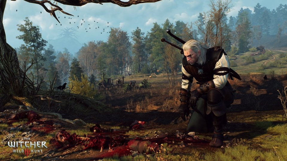 PS4 The Witcher 3: Wild Hunt Game With Bonus Content